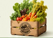 Caja de frutas y verduras